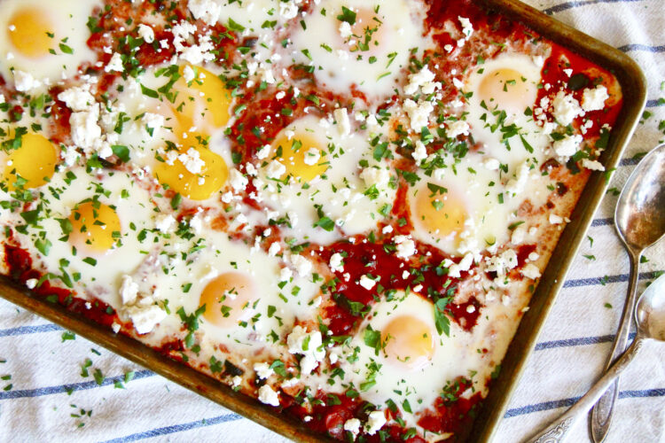 To feed a crowd for Easter brunch, bake your eggs. Two chefs offer their recipes